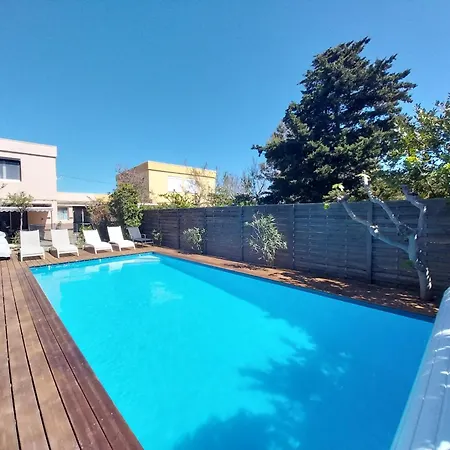 T6, 10 Couchages, Front De Mer, Piscine, Pierre La Saint-Pierre-la-Mer (Aude)